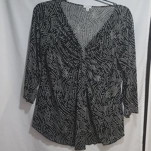 Women blouse xl nine west